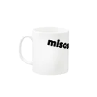 nniのミソスープドリンカー Mug :left side of the handle