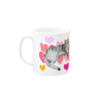 Cat Cafe ねころびのラブリーめいちゃん Mug :left side of the handle