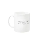 suzumaruのいろんなポーズのマルチーズ Mug :left side of the handle