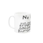 りょーたのNekoshitasのマグカップ Mug :left side of the handle