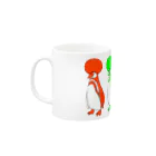 おざき たすく/mあわ/Ozaki Tasukuのパーリナイペンギン Mug :left side of the handle