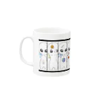 イルの星の太陽系マグカップ Mug :left side of the handle