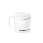 fullum-designのFrench Bulldog01 Mug :left side of the handle