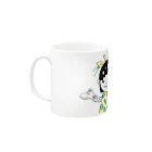 ナニゲナイモノタチのきりんカップル Mug :left side of the handle