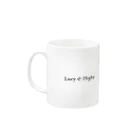 StarrynightのLucy & Night Mug :left side of the handle