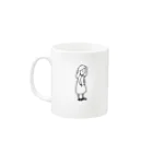 ｲｼﾀﾞ ｼﾎのおんなの子 Mug :left side of the handle