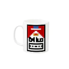 8bit_smokerのマールボロ風 Mug :left side of the handle