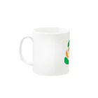 curioustravelerのhana Mug :left side of the handle