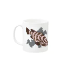 Ham's Gallery フィッシュコレクションのクエ Mug :left side of the handle