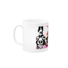 Danke Shoot CoffeeのDanke shoot な世界 Mug :left side of the handle