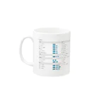 Yashitakaのウィンドウズ　ショートカットキー　マグカップなど(Windows) Mug :left side of the handle