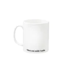 ZOOKISSのイニシャルマグカップ　【K】 Mug :left side of the handle