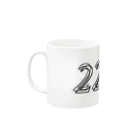 22の22 Mug :left side of the handle