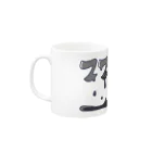 22の22-w Mug :left side of the handle