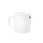啼き啼き火鳥のBallerina Mug :left side of the handle