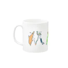 Mami専門店の海の「MAMI」-緑 Mug :left side of the handle