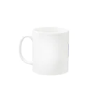 テレワークチームのテレワーク・安 Mug :left side of the handle