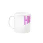 JIMOTO Wear Local Japanの広島市 HIROSHIMA CITY Mug :left side of the handle