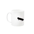 くさのなおひでのRepresent Hachiouji Mug :left side of the handle