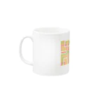 スキー場のゆきのオレンジ四角隊 Mug :left side of the handle