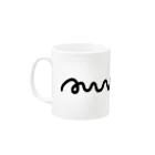 mamamarのくにゃ Mug :left side of the handle