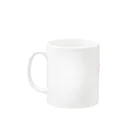 ローズスマイルのラブラブ Mug :left side of the handle