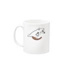 arukanのネコ、ごろーん、横 Mug :left side of the handle