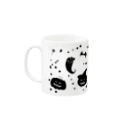 Je te veuxのおばけのパレード Mug :left side of the handle