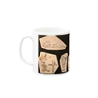 THETHEのアレクサンドラちゃんとその他 Mug :left side of the handle