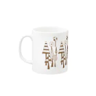 はるくいん文具店〜Laatikko∞Tのき Mug :left side of the handle