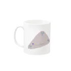 たんしお雑貨店の星座・夏の大三角形(Invert) Mug :left side of the handle