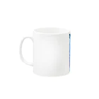 ya-pyのクリスタル Mug :left side of the handle