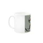 Caraway  Poketのスキスキみーやんシンプル Mug :left side of the handle