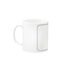 FUNNY JOKESのCSS完全に理解した 銀色ロゴ Mug :left side of the handle
