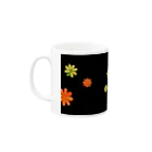 CLOVER-SHOKOのお地蔵さま＊花♪ Mug :left side of the handle