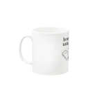 チョモ部のにゃんのメスティン炊飯のすゝめ Mug :left side of the handle