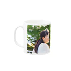 sunagaworksの5月ソメスサドル Mug :left side of the handle