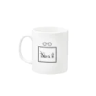 akaRi_2voixstの庚はんマグカポォ Mug :left side of the handle