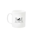 しかの昼寝の犬を運ぶ Mug :left side of the handle