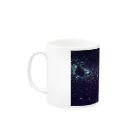 Senasの宇宙マグ Mug :left side of the handle