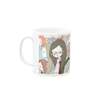 はじめました。のpeople! Mug :left side of the handle