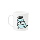 mameokadaのあざらしお Mug :left side of the handle