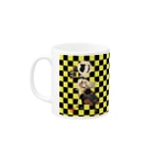 Rigelの江戸の花子供遊び 十番組る組 Mug :left side of the handle