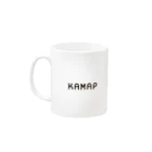 KAMAP ＆ Ricaの【KAMAP】タンポポとキンクマ Mug :left side of the handle