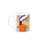 ローズスマイルの星のふるまち Mug :left side of the handle