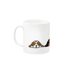 Familyのキャバリア Family＊cavalier_mug マグカップの取っ手の左面