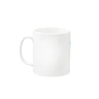🐿chaco.🌿のchocolateツインズ Mug :left side of the handle