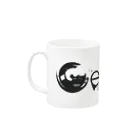 Gerbera/444INC SHOPのGerbera LOGO Mug :left side of the handle