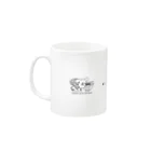 DoT529 ✴︎ドッティーゴーニーキューのJUST WALKING DOT Mug :left side of the handle