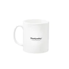 Thankyouboyの昼過ぎに起きて飲むコーヒーカップ2 Mug :left side of the handle